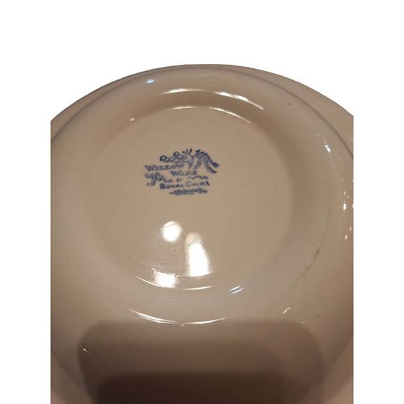 2 Blue Willow Bowls, Vegetable Bowl, Blue & White, Serving Bowl Homer Laughlin - Picture 6 of 7